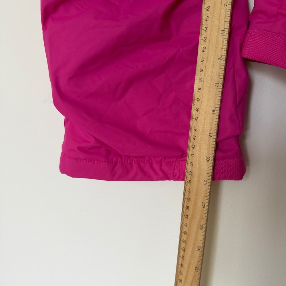 Columbia Girls Pink Snow Pants Size Small 7/8 Insulated Winter Ski Cargo Pants - Picture 10 of 13